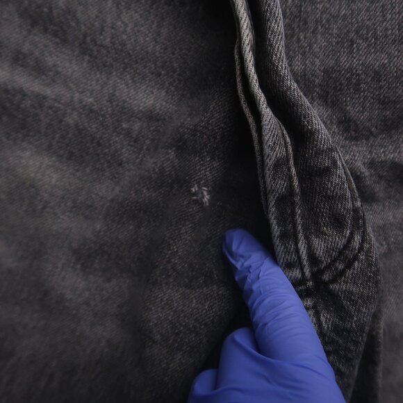 R13 Cross Over Jeans in Leyton Black Size 25 - Picture 7 of 16